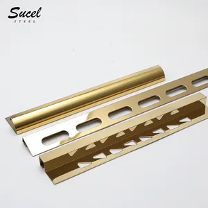 Sucel, Заводская цветная сталь, различные размеры, для декора, штамповка стальных краев для плитки