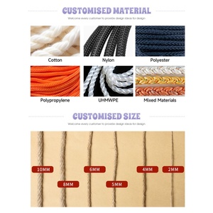 Cordon élastique tressé en nylon de 10 yards, cordon de choc, corde pour bijoux, attache de pont de kayak, sangle de remorque universelle - Product Image 5