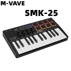 Controlador de teclado <span class=keywords><strong>MIDI</strong></span>, teclado arreglista portátil, RGB, Strike Pad, teclado, 1, 2, 2 - Product Image 2
