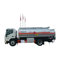 Station-service mobile JAC 8000 litres, camion-citerne JAC pour livraison d'huile