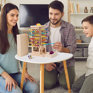 Vendita calda Multi-funzionale gioco da tavolo in legno di interazione genitore-bambino giocattolo di smistamento del colore tirando il bastone gioco per i bambini - Product Image 6