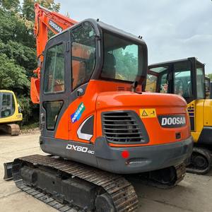 รถขุดดินขนาดเล็ก Doosan dx60รถขุดตีนตะขาบไฮดรอลิก60 225 Doosan55มือสองแบบเกาหลี - Product Image 1