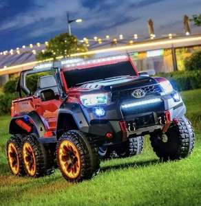 Peuter Beste Cadeau 143Cm Voor Afstandsbediening Atv Batterij-Aangedreven Elektrische Ride-On Auto Met Lederen Stoelen En Muziek Voor Kinderen - Product Image 1