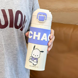 Botella de agua aislada My Melody de 500 ml, termo de doble pared para regalos empresariales, artículos de bebida unisex - Product Image 2