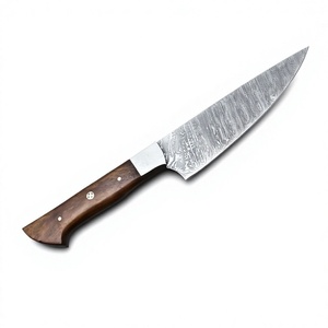 Couteau de Chef SM Knives 2026 en Acier Damas Écologique de Qualité Supérieure, Qualité Industrielle, Manche en Bois Fait Main, Couteau de Cuisine 13 - Product Image 1
