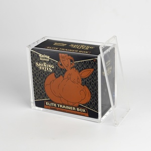 Vente directe du fabricant, boîte de présentation classique de luxe personnalisée de qualité supérieure, protection UV, boîte en acrylique ETB avec couvercle magnétique pour la présentation - Product Image 3