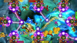 Đại Dương Vua 3 Chất Lượng Cao Thép Không Gỉ Cá Trò Chơi Hội Đồng Quản Trị Cua Avengers Bảng Câu Cá Đồng Xu Pusher PCB Phần Mềm 1 Năm Bảo Hành - Product Image 5