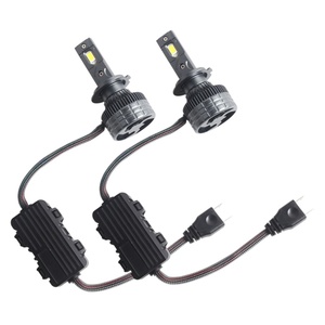 Sanvi New Arrival High Power 120V Dual Heat Pipe LED Headlight Car Lamp LED Headlight Bulbs 5500K Lens Car Light - Product Image 1