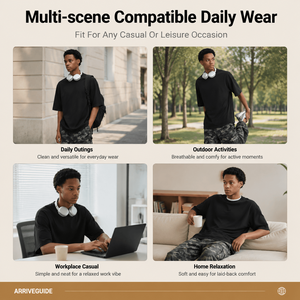 Fabricantes de Ropa al por Mayor, Camiseta Oversize para Hombre, 240g, 100% Algodón, Impresión de Logotipo Personalizado, Camiseta Unisex Lisa para Hombre - Product Image 4