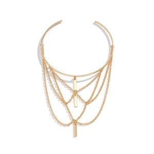 Cadena de Brazo Geométrica de Aleación de Zinc Ajustable, Joyería Corporal para Mujer, Uso Diario - Product Image 5