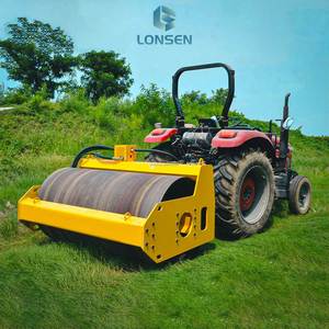 รถบดถนนแบบลูกกลิ้งเดี่ยวชนิดลากจูงสำหรับขาย - Product Image 1