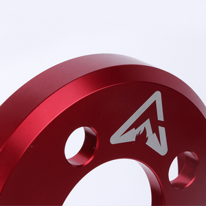 อะแดปเตอร์ RMT แบบอะลูมิเนียม MU-06 ผลิตด้วยเครื่อง CNC พร้อมเคลือบสีแดง สำหรับเครื่องยนต์ Isuzu 4JJ1 พร้อมความสามารถในการเจาะและขึ้นรูป - Product Image 5