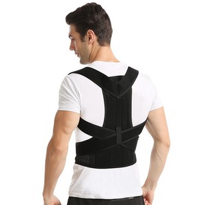 Penyangga Tulang Belakang Tak Terlihat Bersertifikasi CE Unisex Dapat Disesuaikan, Penopang Punggung Anti-Bengkok, Postur Duduk yang Nyaman, Bernapas, Bahu Terbuka, untuk Hiking - Product Image 1