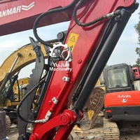 Excavatrice utilisée de Yanmar VIO80 Machines de construction d'origine Performances fiables Moteur puissant Circuit hydraulique lisse adapté