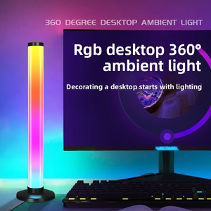 <span class=keywords><strong>Barre</strong></span> lumineuse <span class=keywords><strong>de</strong></span> jeu RGB à commande vocale, lampe LED rythmique musicale - Éclairage d'ambiance <span class=keywords><strong>de</strong></span> bureau intelligent contrôlé par application pour configuration <span class=keywords><strong>de</strong></span> bureau <span class=keywords><strong>de</strong></span> <span class=keywords><strong>gamer</strong></span> - Product Image 5