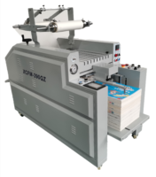 Machine à plastifier A3 multi-styles 390Y entièrement automatique à froid et à chaud avec grand rouleau en acier pour formats de papier A4 A5/A6