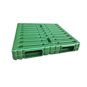 Durable Strong Pallet Double Sided Blow Moulding Plastic Pallets For Rice Bags