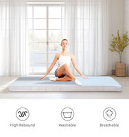 Matelas POE Confortable Vonature pour la Maison et l'Hôtel, Facile à Nettoyer, Respirant, Léger, Longue Durée de Vie, pour Chambre à Coucher
