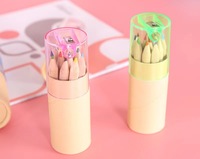 Vente en Gros Crayons Colorés Coffrets Cadeaux Mix Couleur Crayons de Haute Qualité