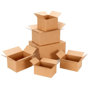 Caja de Cartón Corrugado Rígido Ecológica al por Mayor, Impresión Personalizada con Logotipo y Patrón, Caja de Embalaje Cuadrada de Papel para Envío - Product Image 3