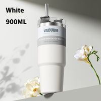 Thermos en acier inoxydable à double paroi de 30 oz, design de voiture, pour boissons chaudes et froides, couvercle personnalisable avec logo pour cadeaux d'affaires