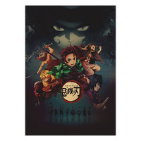 13 Stile Poster Dämonen töter: Kimetsu no Yaiba Manga Anime Placard Retro Kraft papier Anime Poster