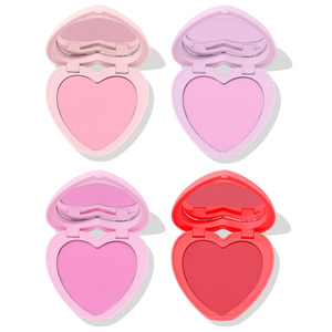 Paleta de Rubor en Forma de Corazón, Color Único, Lindo, Pigmentado, de Alta Calidad, con Logotipo Personalizado y Marca Privada - Product Image 4