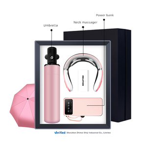 Tổng <span class=keywords><strong>c</strong></span>ông ty đám <span class=keywords><strong>c</strong></span>ưới khai mạ<span class=keywords><strong>c</strong></span> & Lễ Bộ Quà Tặng ô với ngân hàng điện & <span class=keywords><strong>c</strong></span>ổ Massager điện thoại đứng bao gồm - Product Image 1