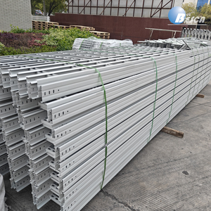 नेमा मानक 4 "(एच) साइड रेल केबल सीढ़ी एल्यूमीनियम केबल रैक ट्रे - Product Image 3