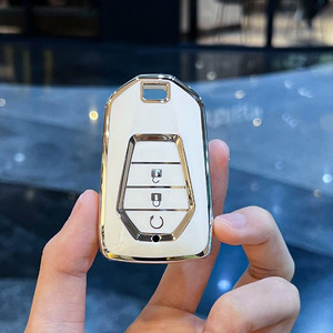 เคสกุญแจรถยนต์สำหรับ Isuzu TPU, สำหรับ Isuzu Dmax <span class=keywords><strong>D</strong></span>-<span class=keywords><strong>MAX</strong></span> MUX 2021 <span class=keywords><strong>2022</strong></span> + <span class=keywords><strong>D</strong></span>-<span class=keywords><strong>MAX</strong></span> MU-X <span class=keywords><strong>3.0</strong></span> MUX 3ปุ่มเคสใส่กุญแจ - Product Image 5