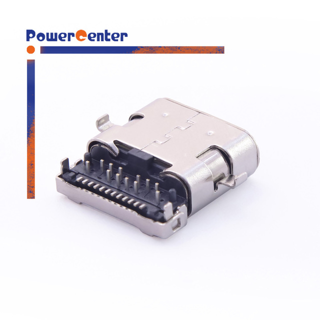Factory Sale Height on Pcb SMT Micro USB 2.0 Connector IPX8 Waterproof 5.2mm 5 Pin Usb Type C Female 6 Pins Vertical PCT CN;GUA