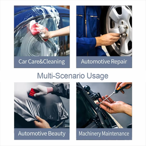 Găng tay nhựa Vinyl găng tay PVC rõ ràng miễn phí bột 100PCS Hộp cho cơ thể xe làm sạch ô tô vẻ đẹp chất lượng cao linh hoạt sạch - Product Image 6