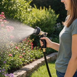 All-Metal Garden Hose Nozzle High Pressure <strong>Sprayer</strong> 6 Spray Functions Detachable Spray Head for Car Wash Plants - Product Image 6