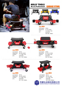 Equipo deportivo de motor, utilidad mecánica, taburete de garaje multifunción, enredadera rodante, asiento detallado, silla de almacenamiento para mecánico de coche - Product Image 6