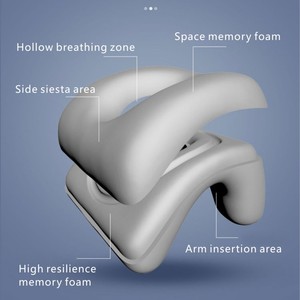 Biể<span class=keywords><strong>u</strong></span> tượng tùy chỉnh bàn Nap gối dễ dàng để lư<span class=keywords><strong>u</strong></span> trữ bộ nhớ bọt ngủ trưa gối - Product Image 3
