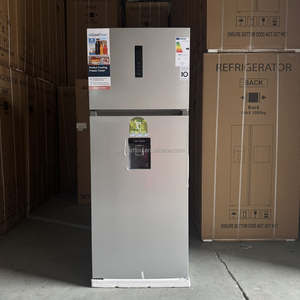 Réfrigérateur de voiture et de maison <span class=keywords><strong>Samsung</strong></span> de qualité supérieure à double usage avec dégivrage automatique, double <span class=keywords><strong>porte</strong></span>, compresseur, refroidissement économe en énergie - Product Image 1