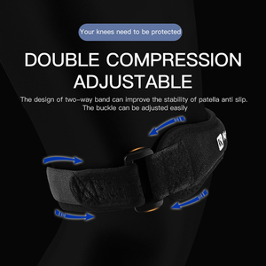 <strong>Knee</strong> Braces for <strong>Knee</strong> Pain Patella <strong>Knee</strong> <strong>Support</strong> <strong>Strap</strong> Adjustable Stabilizer for Tendonitis Basketball Running Volleyball Tennis - Product Image 2