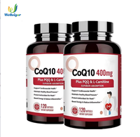 2026 Kapsul Softgel Coenzyme CoQ10 100mg Laris Manis untuk Kesehatan Jantung OEM Label Pribadi Antioksidan Ubiquinone Pasokan Grosir