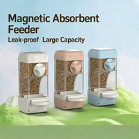 Mangeoire automatique pour oiseaux de compagnie, anti-éclaboussures, avec séparation intégrée des grains et des coquilles, pour cage à oiseaux - Vente en gros