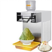 Machine à neige et à glace commerciale 60KG/24H, machine à glace en flocons, machine à glace Bingsu, machine à crème glacée en flocons