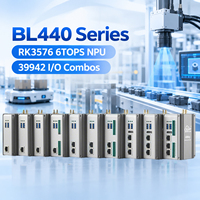 Ordinateur AI Edge BL440 Série RK3576 6TOPS NPU avec 39942 Combos E/S et 2xGbE, sous Ubuntu, pour Vision Artificielle et AGV