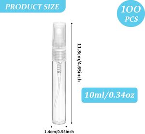 Vente en gros de flacons vaporisateurs de parfum miniatures de 2 ml, flacons en verre avec pompe, impression sérigraphique, petits flacons vaporisateurs portables - Product Image 2