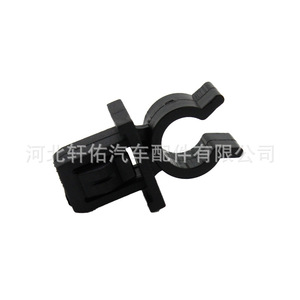 Toyota 90469-09003 Engine Hood Support <b>Rod</b> Clip 8.6mm Diameter Black <b>Plastic</b> Auto Fastener for Corolla Land Cruiser Crown - Product Image 2
