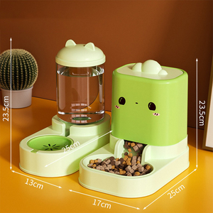 Nouvelle Fontaine à Eau et Distributeur de Nourriture Séparés pour Animaux – Anti-Taches de Menton – Vente en Gros - Product Image 5