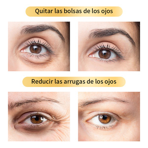 Hoja de máscaras de <span class=keywords><strong>ojos</strong></span> Círculos oscuros Quitar antiarrugas Oro de 24 <span class=keywords><strong>k</strong></span> Apriete Mascarilla hidratante para <span class=keywords><strong>ojos</strong></span> - Product Image 6
