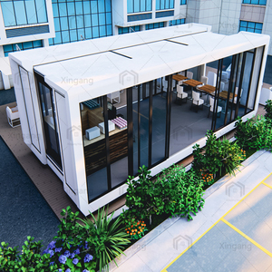 KHÁCH SẠN container đúc sẵn không thấm nước và cửa hàng bán lẻ Kết Cấu Thép mô-đun có thể mở rộng để sử dụng biệt thự - Product Image 1