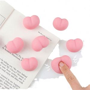 Jouets anti-stress en PU en forme de petit derrière mignon, unisexes, en gros, pour enfants de 8 à 13 ans - Product Image 2