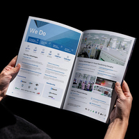 Service d'impression de brochures et catalogues personnalisés, impression offset couleur, haute qualité, fabrication en usine
