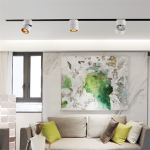 Người bán tốt nhất trong nhà nhiều mặt vòng <span class=keywords><strong>Sharp</strong></span> 10 ~ 12W lõm bề mặt trên theo dõi <span class=keywords><strong>COB</strong></span> Spotlight dẫn xuống ánh sáng - Product Image 5