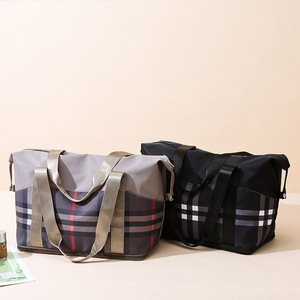 Große Kapazität schwere Baumwolle Canvas Reisetaschen Fitness studio Frauen Sport Reisetasche - Product Image 4